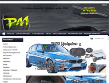 Tablet Screenshot of pm-shopen.se